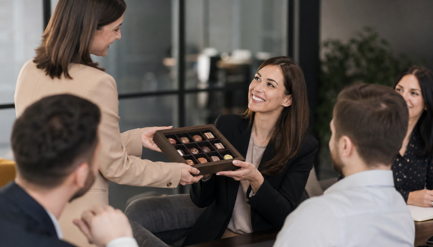 Pourquoi les entreprises misent sur des coffrets chocolat uniques